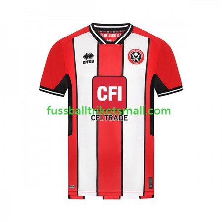 Fußballtrikots Sheffield United 2023-2024 Kurzarm Heimtrikotsatz kaufen